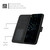For Tecno Spark 8P Stitching Calf Texture Buckle Leather Phone Case(Black)