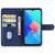 Leather Phone Case For Tecno Spark 8C(Blue)