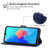 Leather Phone Case For Tecno Spark 8C(Blue)