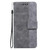 For Tecno Pova 2 Geometric Embossed Leather Phone Case(Grey)