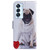For Tecno Camon 18 Premier Coloured Drawing Leather Phone Case(Pug)
