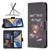 For Motorola Moto G22 Colored Drawing Pattern Leather Phone Case(Bear)