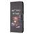 For Motorola Moto G22 Colored Drawing Pattern Leather Phone Case(Bear)