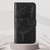 For Tecno Spark 8 Embossed Butterfly Leather Phone Case(Black)