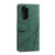 For Honor 50 Skin Feel Splicing Leather Phone Case(Green)
