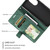 For Honor 50 Skin Feel Splicing Leather Phone Case(Green)