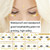 20 PCS Waterproof Bronzing Face Tattoo Stickers Party Masquerade Face Stickers(VS-017)
