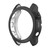 For Garmin Fenix 7X TPU Half-pack Hollowed Electroplating Watch Case(Black)