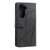 For Honor 60 Pro Skin Feel Splicing Leather Phone Case(Black)