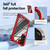 For Samsung Galaxy S21+ 5G TPU + PC Lens Protection Phone Case(Red)