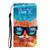 For OPPO A11 Colored Drawing Horizontal Flip Leather Case with Holder & Card Slot & Wallet(Underwater Cat)
