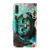 For OPPO A11 Colored Drawing Horizontal Flip Leather Case with Holder & Card Slot & Wallet(Green Eyes)