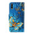 For Huawei Honor Play 3 / Enjoy 10 Colored Drawing Horizontal Flip Leather Case with Holder & Card Slot & Wallet(Jade Butterfly)