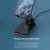T6 2 in 1 Portable Folding Stand Wireless Charging, Style:Single Charge(Black)