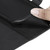 For Huawei Honor X10 Solid Color Horizontal Flip Protective Leather Case with Holder & Card Slots & Wallet & Photo Frame & Lanyard(Black)