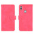For Huawei Honor 10 Lite / P smart (2019) Solid Color Skin Feel Magnetic Buckle Horizontal Flip Calf Texture PU Leather Case with Holder & Card Slots & Wallet(Rose Red)