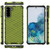 For Samsung Galaxy S21+ 5G Shockproof Honeycomb PC + TPU Protective Case(Green)