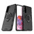 For Samsung Galaxy S21 5G PC + TPU Shockproof Protective Case with Magnetic Ring Holder(Black)