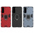 For Samsung Galaxy S21 5G PC + TPU Shockproof Protective Case with Magnetic Ring Holder(Black)