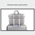 Breathable Wear-resistant Thin and Light Fashion Shoulder Handheld Zipper Laptop Bag with Shoulder Strap, For 13.3 inch and Below Macbook, Samsung, Lenovo, Sony, DELL Alienware, CHUWI, ASUS, HP(Grey)
