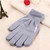 HAWEEL Three Fingers Touch Screen Gloves for Women, For iPhone, Galaxy, Huawei, Xiaomi, HTC, Sony, LG and other Touch Screen Devices(Grey)