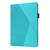 Rhombus Skin Feel Horizontal Flip Tablet Leather Case with Card Slots & Holder & Sleep / Wake-up Function For iPad mini (2019) / 4 / 3 / 2(Lake Blue)