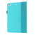 Rhombus Skin Feel Horizontal Flip Tablet Leather Case with Card Slots & Holder & Sleep / Wake-up Function For iPad mini (2019) / 4 / 3 / 2(Lake Blue)