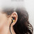 KIN-88 In-Ear Wire Control Bluetooth Earphone with Mic(Black)