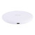 9V 1A / 5V 1A Universal Round Shape Fast Qi Standard Wireless Charger(White)