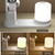 WS6 10W 2 USB Ports + USB-C / Type-C Port Multi-function Desk Lamp + Qi Wireless Charging Charger (Pink)