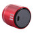 PTH-02 Portable True Wireless Stereo Mini Bluetooth Speaker with LED Indicator & Sling(Red)