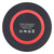 Universal QI Standard Round Wireless Charging Pad (Black + Red)