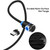 TOPK AM30 2m 2.4A Max USB to Micro USB 90 Degree Elbow Magnetic Charging Cable with LED Indicator(Black)