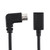 USB-C / Type-C Female to USB-C / Type-C Male Elbow Adapter Cable, Total Length: about 30cm