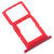 SIM Card Tray + SIM Card Tray / Micro SD Card Tray for Huawei Honor 9X / Honor 9X Pro(Red)