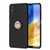 For Huawei  Honor X10 Max Metal Ring Holder 360 Degree Rotating TPU Case(Black+Rose Gold)