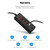 5V 4.1A 4 USB Ports Charger Adapter with Power Plug Cable, Cable Length: 1.5m, EU Plug(Black)
