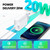 2 in 1 PD 20W Single USB-C / Type-C Port Travel Charger + 3A PD3.0 USB-C / Type-C to USB-C / Type-C Fast Charge Data Cable Set, Cable Length: 2m, EU Plug