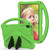 For Lenovo Tab 4 10 Plus TB-X704F/N/L/V EVA Flat Anti Falling Protective Case Shell with Holder(Green)