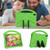 For Lenovo Tab 4 10 Plus TB-X704F/N/L/V EVA Flat Anti Falling Protective Case Shell with Holder(Green)