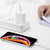 2 in 1 Single USB-C / Type-C Port Travel Charger + 3A PD 3.0 USB-C / Type-C to USB-C / Type-C Fast Charge Data Cable Set, Cable Length: 2m(US Plug)