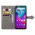 For Doogee X96 Pro Mandala Flower Embossed Horizontal Flip Leather Case with Holder & Three Card Slots & Wallet & Lanyard(Grey)