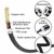 2 in 1 USB to Micro USB + USB-C / Type-C Magnetic Metal Connector Nylon Two-color Braided Magnetic Data Cable, Cable Length: 1m(Silver)