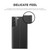 Side Display Magnetic Horizontal Flip Plain Texture Cloth + PC Case with Holder & Sleep / Wake-up Function For Samsung Galaxy S21+ 5G(Blue)
