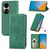 For Honor 50 Pro Retro Skin Feel Business Magnetic Horizontal Flip Leather Case with Holder & Card Slots & Wallet & Photo Frame(Green)