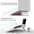 AP-1S Aluminum Alloy Laptop Stand with Radiator