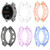 For Garmin Fenix 7s Shockproof TPU Soft Protective Case(Purple)
