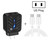 PD03 20W PD3.0 + QC3.0 USB Charger with Type-C to Type-C Data Cable, US Plug(Black)