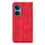 For Honor X7 Retro-skin Magnetic Suction Leather Phone Case(Red)