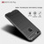 For  Motorola Moto E6 Play Brushed Texture Carbon Fiber TPU Case(Navy Blue)